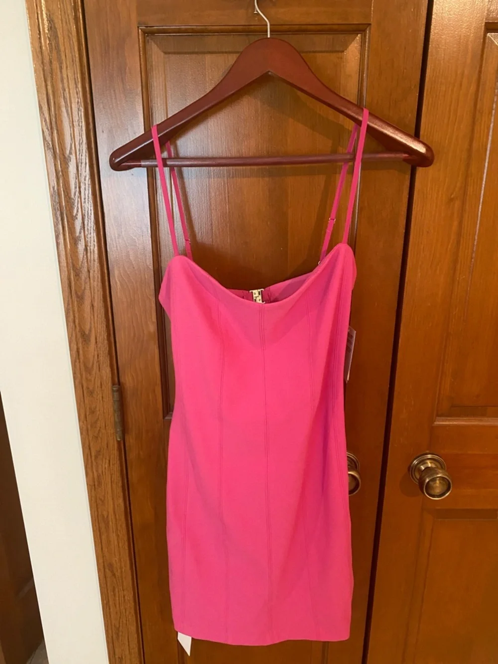 Abercrombie & Fitch Hot Pink Mini Dress - Picture 1 of 4